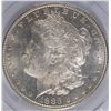 Image 2 : 1883 MORGAN SILVER DOLLAR, PCGS MS-63 PL  WHITE!!