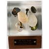 Image 3 : SSNY SHIPWECK COINS AND ARTIFACTS IN SOLID LUCITE DISPLAY,  WITH COA AND STAND