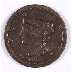 1851 HALF CENT XF-45