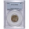Image 1 : 1916 BUFFALO NICKEL PCGS MS-62
