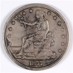 1877 TRADE DOLLAR VF/XF
