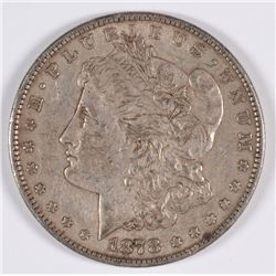 1878 7TF MORGAN DOLLAR XF/AU