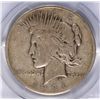 Image 2 : 1921 PEACE DOLLAR PCGS VF-20