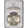 Image 1 : 1934-D PEACE DOLLAR NGC MS-63