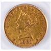 Image 2 : 1881 $10 GOLD LIBERTY ICG EF-40