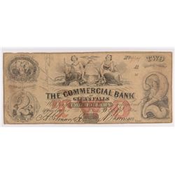 1864 $2 Commerical Bank Glen Falls, NY