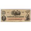 Image 1 : 1862 $100 CONFEDERATE STATES OF AMERICA