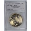 Image 1 : 1922 PEACE DOLLAR SEGS MS-64 (VAM-10 DDO-DDR)