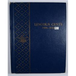 PARTIAL SET OF LINCOLN CENTS (1909-1940-S)