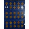 Image 6 : PARTIAL SET OF LINCOLN CENTS (1909-1940-S)