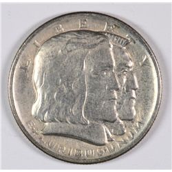 1936 LONG ISLAND COMMEN HALF DOLLAR AU