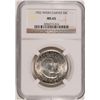 Image 1 : 1952 WASHINGTON/CARVER COMMEM HALF DOLLAR NGC MS65