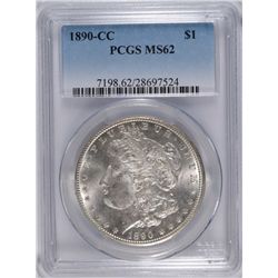 1890-CC Morgan Dollar PCGS MS-62