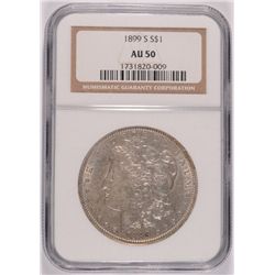 1899 S Morgan Dollar NGC AU50