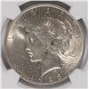 Image 2 : 1923 Peace Dollar NGC MS-61 VAM-1B (Extra Hair)