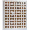 Image 1 : 1909-1974 LINCOLN CENTS (NO 22 NO D, 55 DDO) AVG CIRC W/CAPITAL PLASTIC