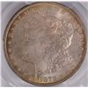 Image 2 : 1878 7/8 TF MORGAN SILVER DOLLAR, PCGS MS-65 "STRONG" SPECTACULAR RAINBOW COLORS