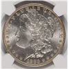 Image 2 : 1883-O MORGAN SILVER DOLLAR, NGC MS-65+  BLAST WHITE!!  SUPER