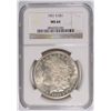 Image 1 : 1921-S MORGAN SILVER DOLLAR, NGC MS-64
