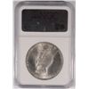 Image 4 : 1923-D PEACE SILVER DOLLAR, NGC MS-64  WHITE AND NICE!