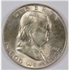 Image 1 : 1950-D FRANKLIN HALF DOLLAR,MS-65 GEM!!