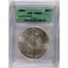 1986 SILVER AMERICAN EAGLE ICG MS-69