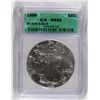 Image 1 : 1999 SILVER AMERICAN EAGLE ICG MS-69
