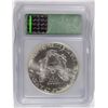 Image 4 : 2000 SILVER AMERICAN EAGLE ICG MS-69