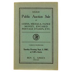 THE 1907 ANA CONVENTION SALE