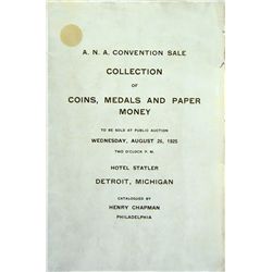 THE 1925 ANA CONVENTION SALE