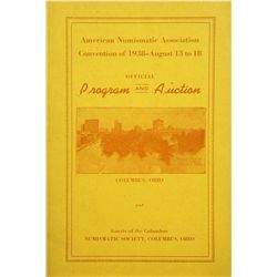 THE 1938 ANA CONVENTION SALE