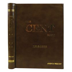 LEATHERBOUND CENT BOOK, 1 OF 12