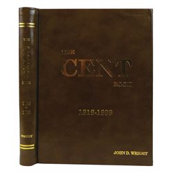 LEATHERBOUND CENT BOOK, 1 OF 12