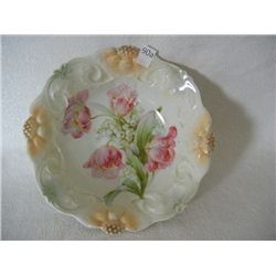 Germany Hand Painted Deep Bowl W/Flowers