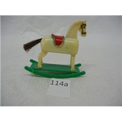 Plastic Rocking Horse Pencil Sharpener  Made in Germany