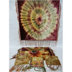 Velour Fringed Table Covers