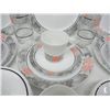 Image 2 : Set of Corelle Dishes 12 dinner plates, 10 salad Plates, 7 soup bowls, 8 cups & saucers, 8 dessert b