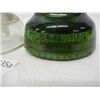Image 2 : 2 Glass Hemingray Insulators   1 clear, 1 Green