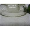Image 3 : 2 Glass Hemingray Insulators   1 clear, 1 Green