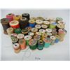 Image 1 : Box of Thread  Some on Wood Spools