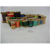 Image 2 : Box of Thread  Some on Wood Spools