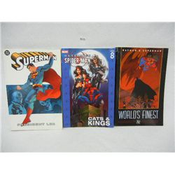 DC Comics-Batman  & Superman Worlds Finest, Superman President Lex, Vol 8 Marvel Ultimate Spider-Man