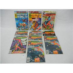 35 Cent comics- 2- Master of Kung Fu, &  8 Spider Woman