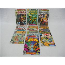 10-35 Cent Comics-The Man Called Nova, Master of Kung Fu