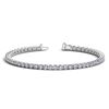 14K White Gold Round Diamond Tennis Bracelet (5 ct. tw.)