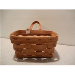 1985  Longaberger Sm. Wall Hanger  Basket