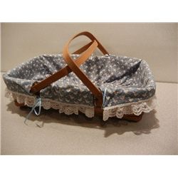 1985  Oblong Longaberger Basket with handles