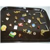 Image 1 : Lot of Misc pins & 3 Key Knives