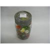 Image 2 : Quart Jar of Marbles, some shooters