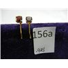Image 2 : Sterling Earrings With Rubies
